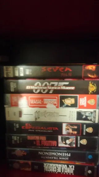 Lote Películas VHS Varias