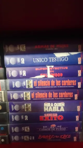 Lote Películas VHS Varias