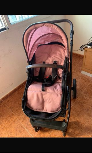 Carro bebé Lorelli Viola 2 en 1 rosa