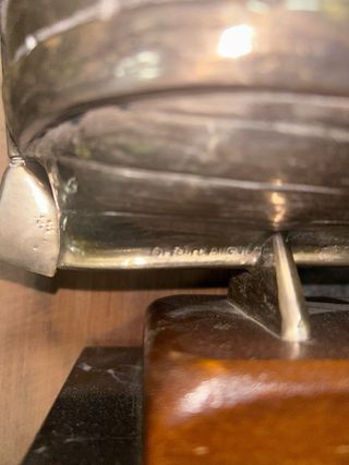 Barco antiguo decorativo Orfebrería