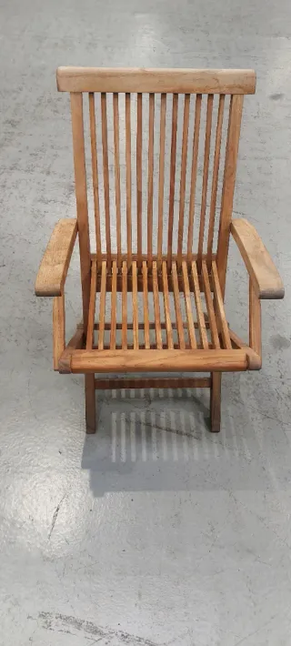 Juego 6 Sillas Madera Teka