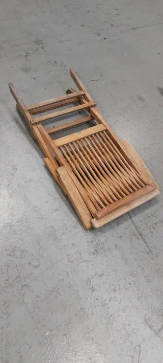 Juego 6 Sillas Madera Teka