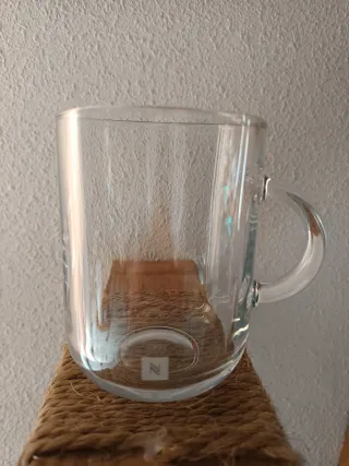 Taza de cristal Nespresso