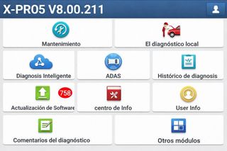 Diagnóstico Automotriz XPRO5 Profesional