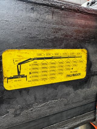 Renault Kerax 260 Basculante + Palfinger 15500