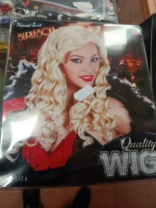 Peluca Burlesque Jessica Natural Look.