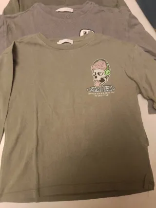 Set 3 magliette manica lunga bimbo 8 anni