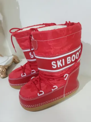 Stivali da Neve Rossi Bambino 29-31