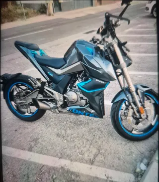 Zontes U125 2022 Negra y Azul