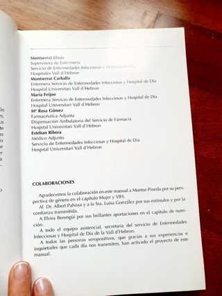 Libro ayuda a vivir positivamente seropositivas
