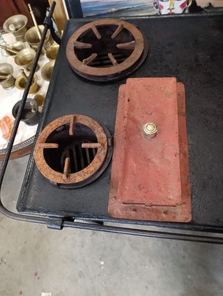 Cocina de carbón/leña antigua