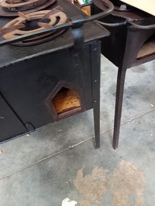 Cocina de carbón/leña antigua