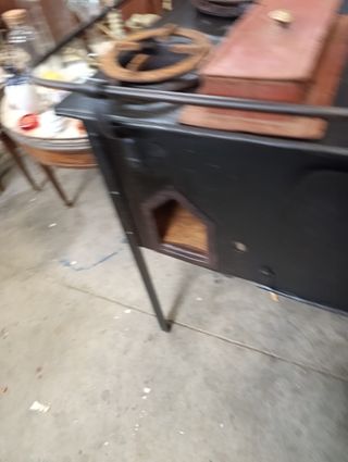 Cocina de carbón/leña antigua