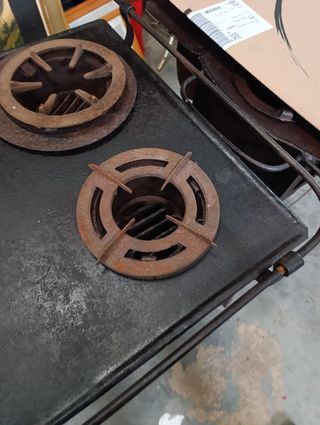 Cocina de carbón/leña antigua