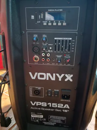 Altavoz VONYX 1000W Bluetooth Negro