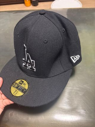 Gorra New Era LA Negra Talla 7 1/4