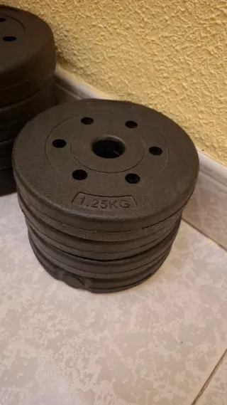 Discos de gimnasio para pesas