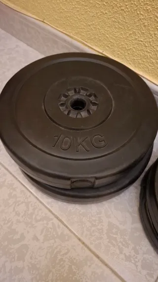 Discos de gimnasio para pesas