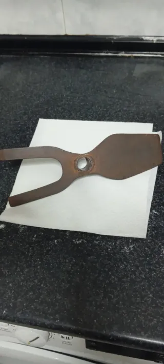 Azada / Escardillo Antiguo Hierro Forjado