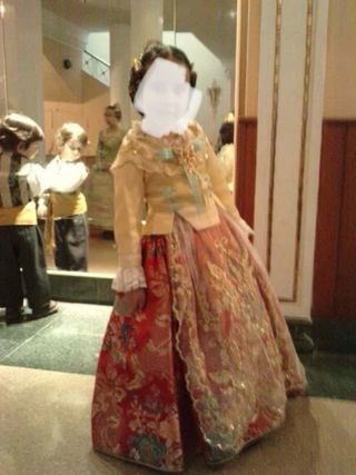 Corpiño Fallera Niña 3-5 Años