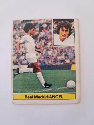 Cromo original Liga 1981-1982 Real Madrid Ángel