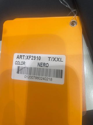 Giubbotto uomo taglia XXL