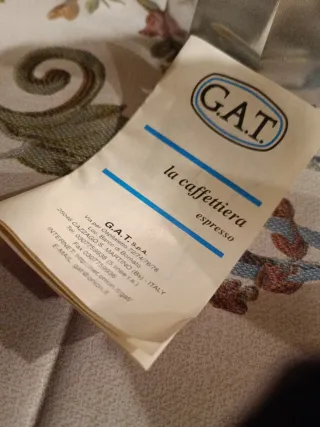 Caffettiera Moka G.A.T. 6/8 tazze nuova