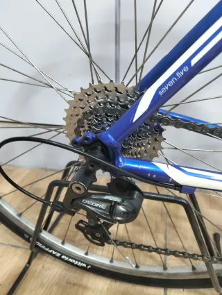 Bicicleta Carretera Trek Azul