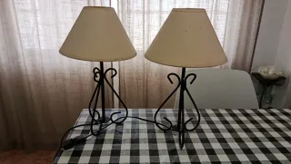 Set di 2 lampade da tavolo