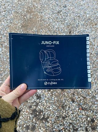 Silla/Cadireta coche Cybex Juno Fix
