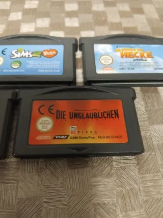 Lote 5 Juegos Game Boy Advance.