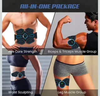 Electroestimulador Muscular Abdominales y Brazos