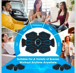 Electroestimulador Muscular Abdominales y Brazos