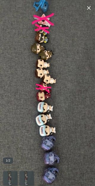 Figuras Kinder Joy Stranger Things Precio unidad