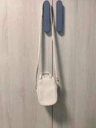 Bolso infantil blanco con Stitch