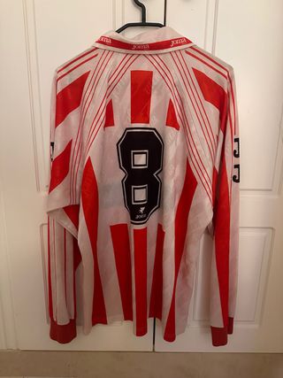 Sporting Gijón Camiseta Matchworn 94-95