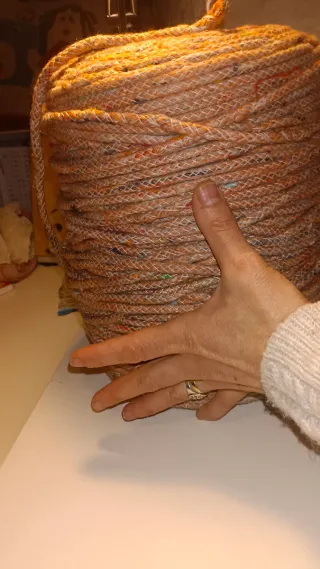 Bobina de cuerda vivo para costura