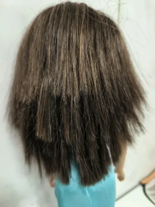 Barbie Bambola con Abito Blu Scintillante