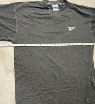 Camiseta Reebok Negra Manga Larga