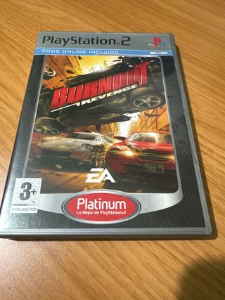 PlayStation 2 Burnout Revenge Platinum