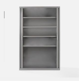 Armario archivador metálico gris