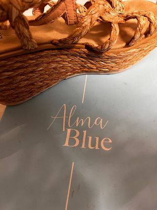 Sandalias Alma Blue Beige/Marrón