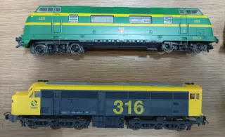 Lote Locomotoras Renfe H0