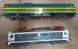 Lote Locomotoras Renfe H0