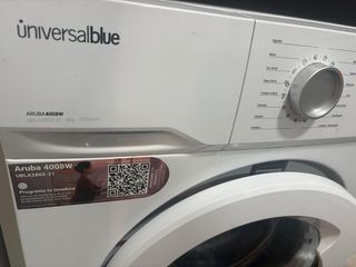Lavadora Universalblue 6kg Carga Frontal Blanca