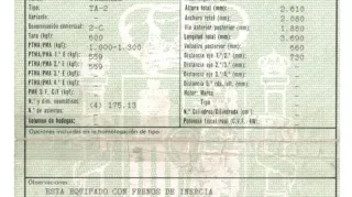 Remolque caballos van ganadero siniestro documenta