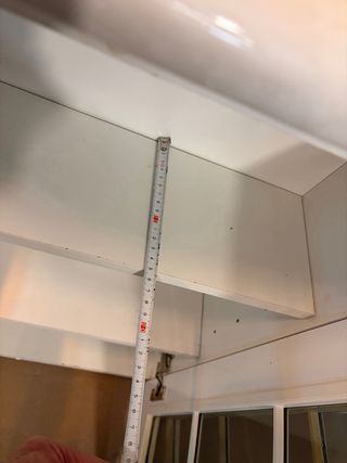 Mueble de cocina alto blanco