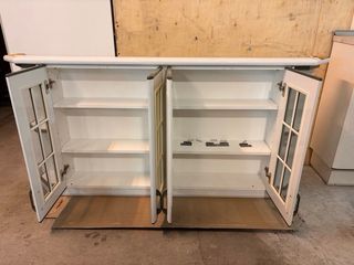 Mueble de cocina alto blanco