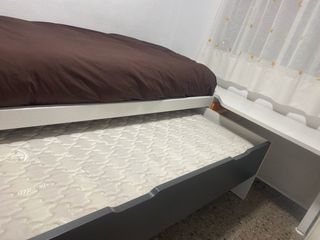 Habitación juvenil con cama nido