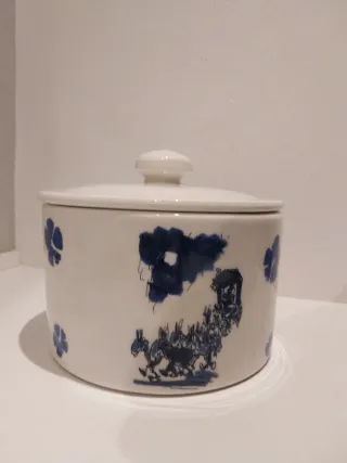 Biscottiera vintage Pinocchio ceramica